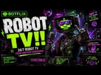 Botflix aiTV: Robot TV logo