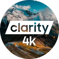 Clarity 4K logo