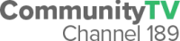 CommunityTV Channel 189 logo