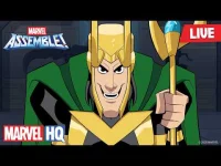 Marvel HQ: Marvel's Avengers Assemble logo