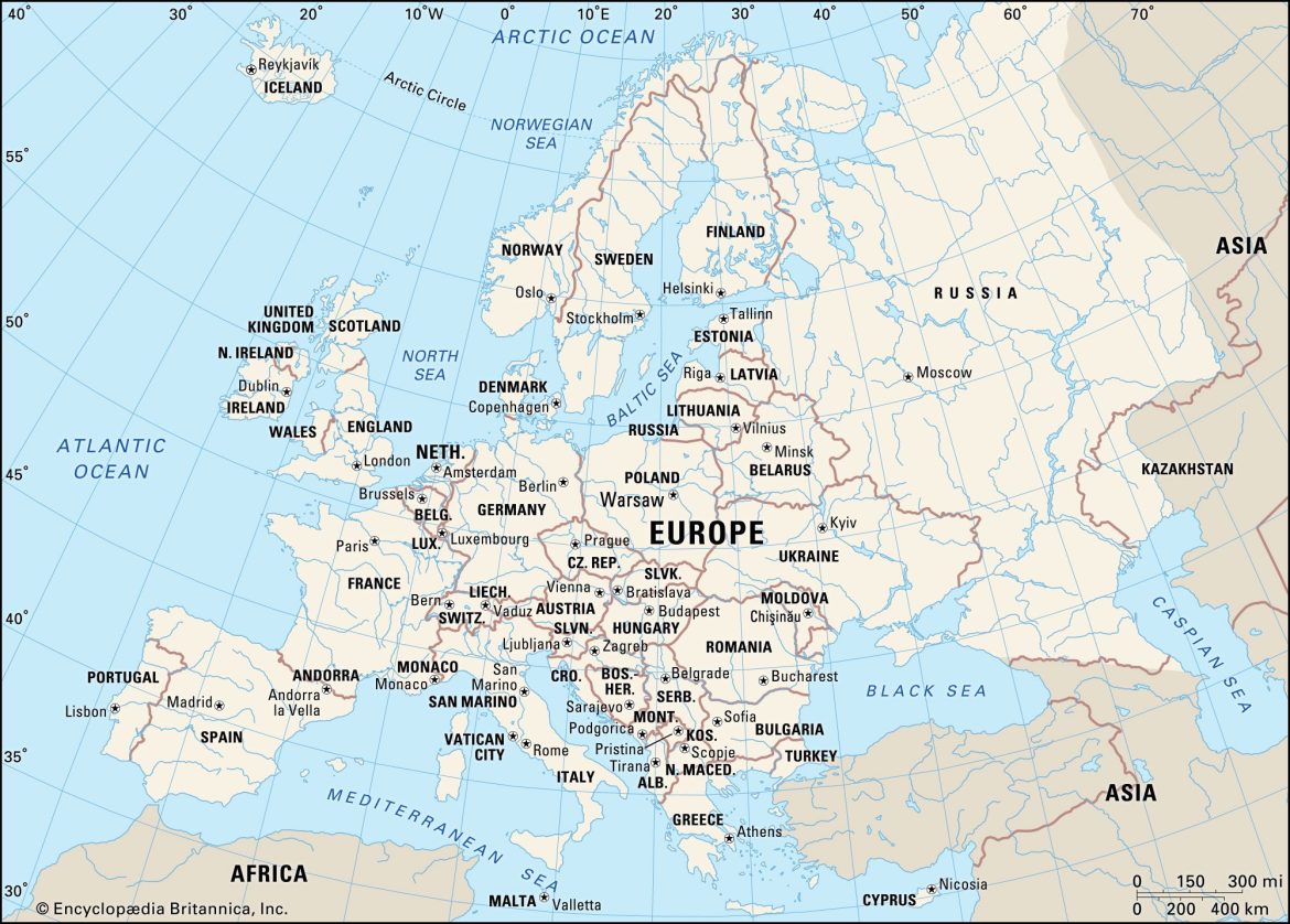 Defining the Borders of the Eurasian Peninsula