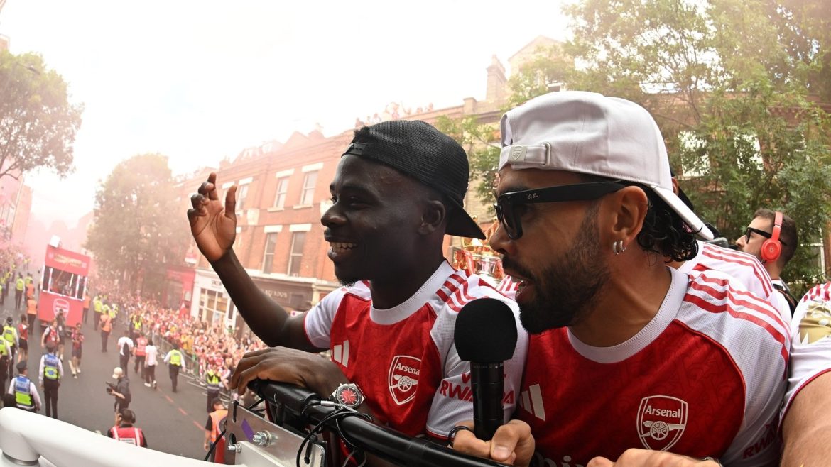 North London Swells with Thousands for the Champions Parade